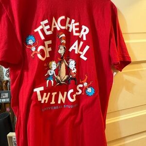 Universal Red Kids 'Teacher of All Things' Graphic Tee